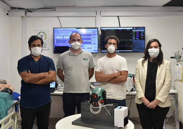 ANMAT aprobó un respirador diseñado en Rafaela