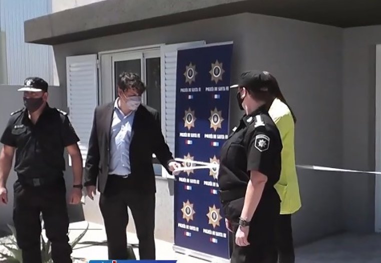 Inauguraron el nuevo edificio de la Comisaría de San Guillermo