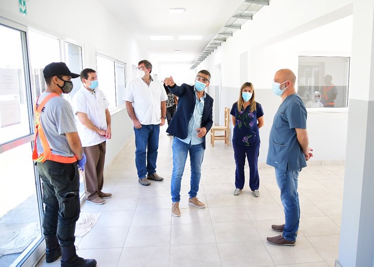 Autoridades del COE Regional visitaron la ciudad de Morteros