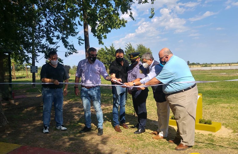 El Club Alerta de Suardi inauguró su tercera pedana