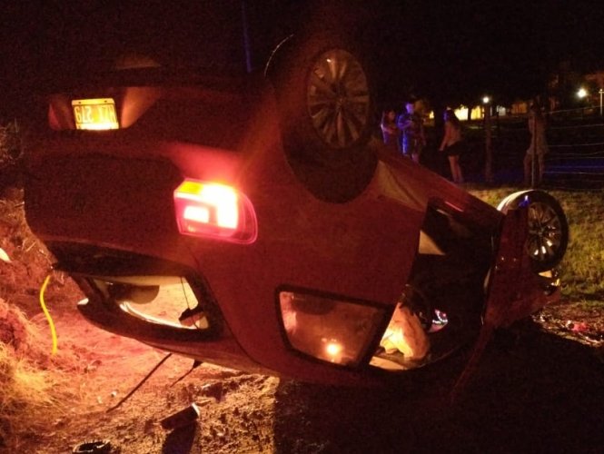 Dos accidentes y robo en escuela rural de Balnearia