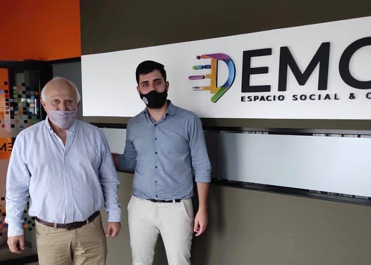 Suardi: Lifschitz visitó la Fundación DEMOS