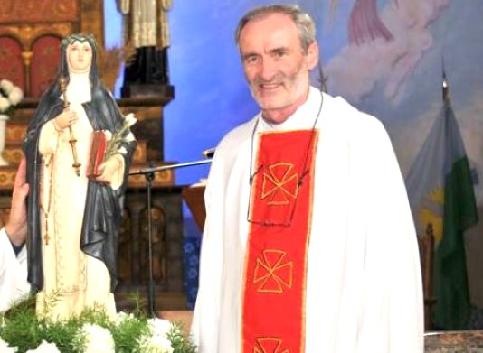 El Padre José Luis Riberi se aleja de la Parroquia de Suardi