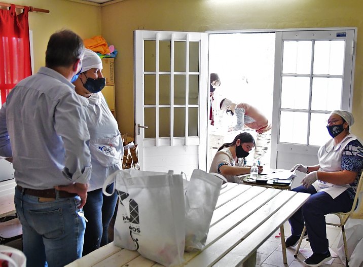 Morteros: Entregaron módulos del Paicor de Verano