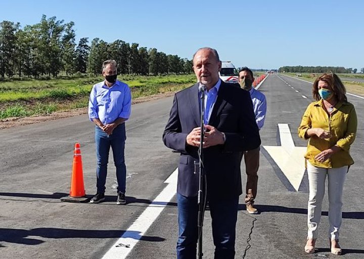 Quedó habilitado un nuevo tramo de la autopista 34 en Rafaela