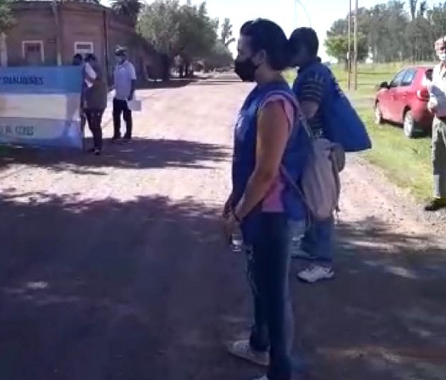 El SITRAM llevó su protesta a Curupaity