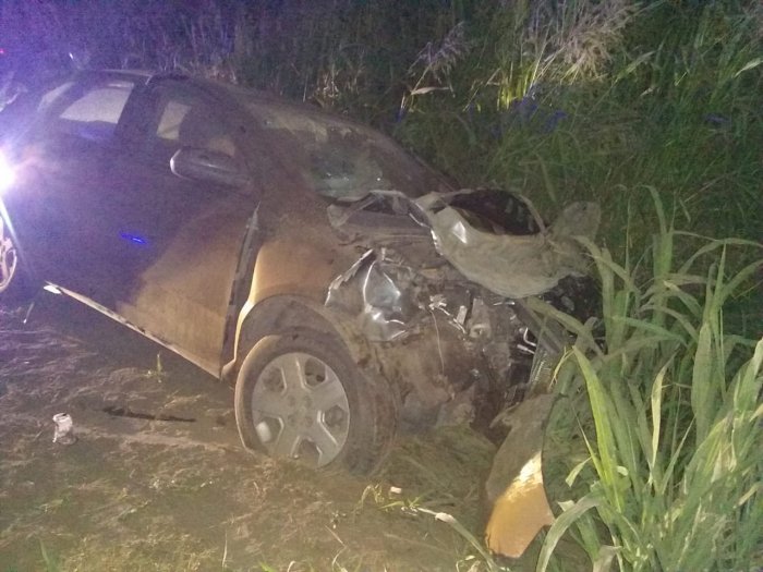 Chocaron dos autos en zona rural de Suardi