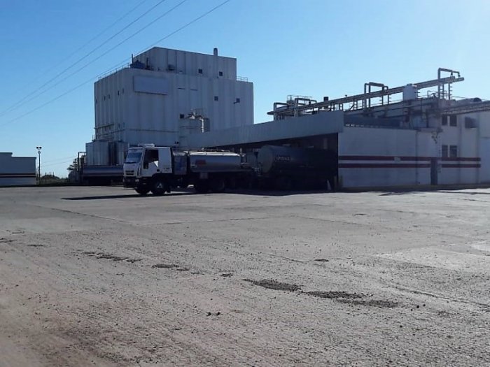 Principio de incendio en planta Verónica de Suardi