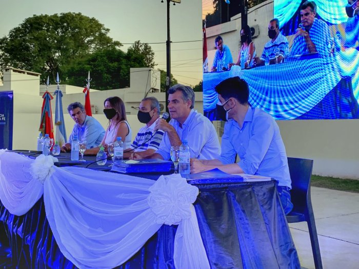La provincia entregó más de 38 millones a localidades del depto. San Cristóbal