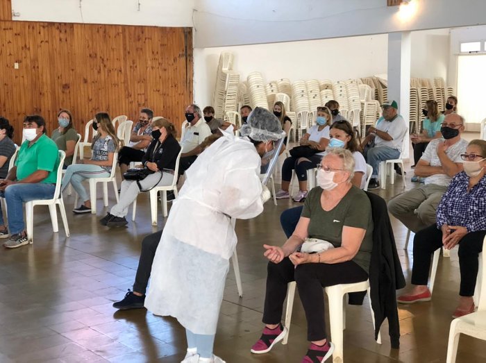 Se realizaron casi 200 testeos voluntarios en Brinkmann