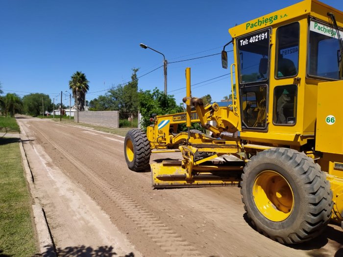 Morteros: El municipio trabaja en el mejoramiento de ripios