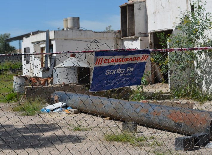 La provincia clausuró el predio de la firma Nesaglo en Ceres