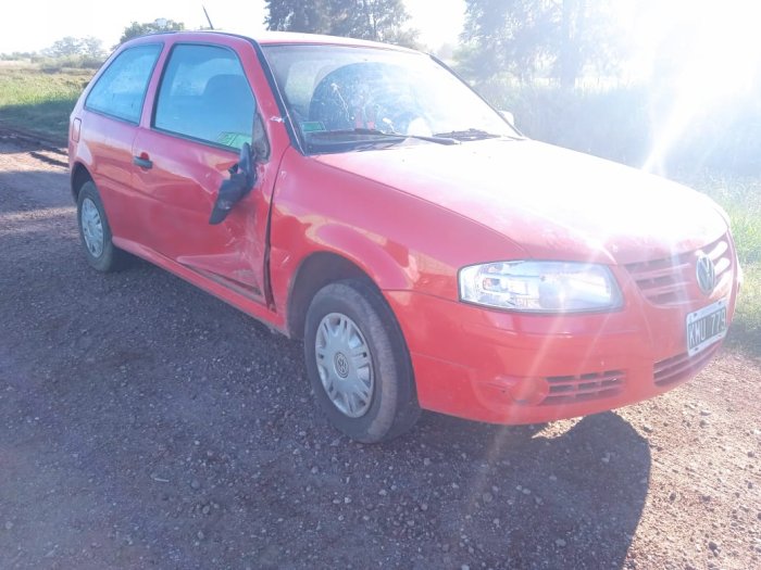 Accidente en cercanías de Suardi 