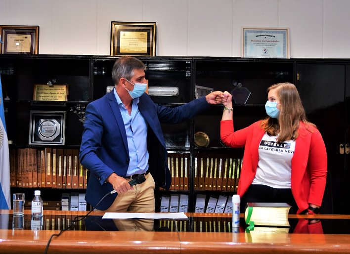 Bría le tomó juramento a la nueva Secretaria de Economía