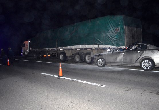 Tres muertos en terrible accidente ocurrido en Arrufó