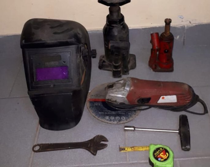 Recuperaron herramientas robadas en San Cristóbal