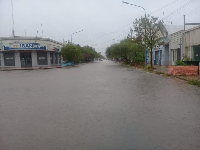 San Cristóbal complicada por la lluvia del sábado