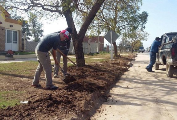 Morteros: Pastore informó sobre obras que se realizan en la ciudad