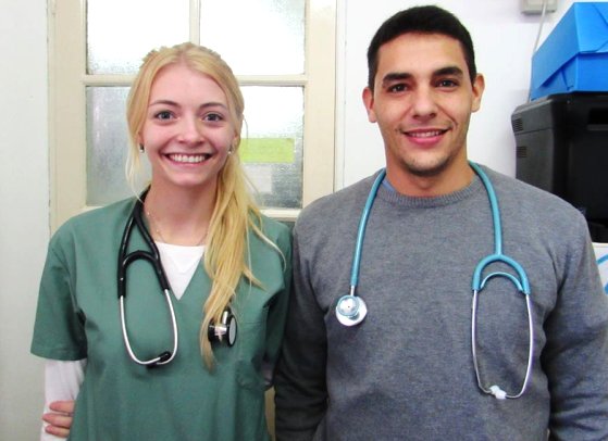 Nuevos estudiantes de medicina se integraron al Hospital de Morteros