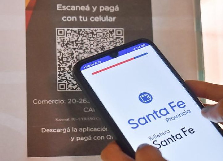Sastisfacción en el gobierno por el funcionamiento de Billetera Santa Fe