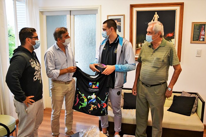 El Intendente Bría reconoció a Dante Nicola Rhó