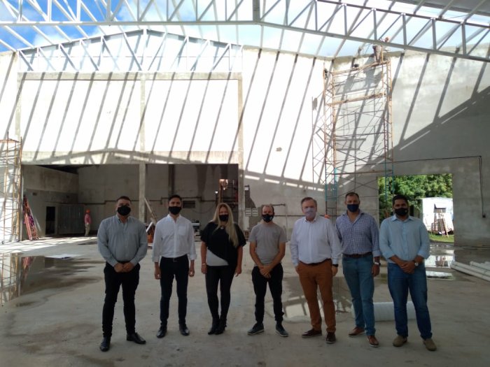 Michlig visitó Ceres, entregó aportes y lanzó un programa de salud