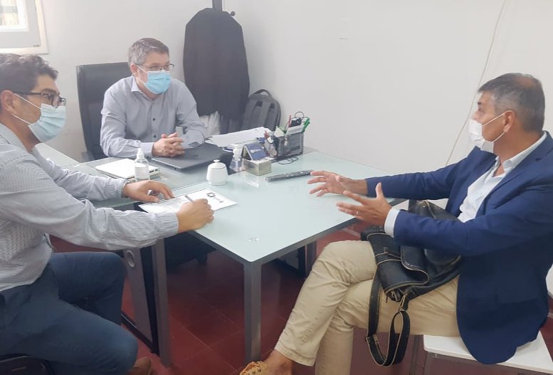 Bría realizó gestiones para sumar elementos e insumos al Hospital Sauret