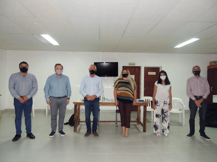 Michlig, González y los cuatro Intendentes, reclaman más vacunas y fondos Covid