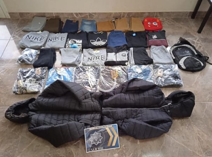 Recuperaron ropa robada desde un local comercial de Suardi