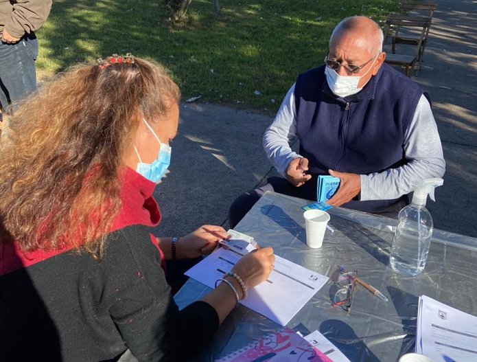 El municipio de Morteros realiza trámites para la vacunación de adultos mayores
