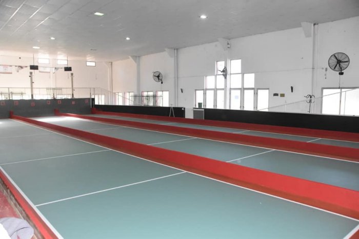 Tiro Federal remodela sus canchas de bochas