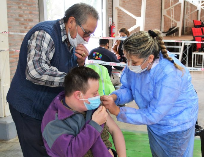 Importante operativo de vacunación en Morteros