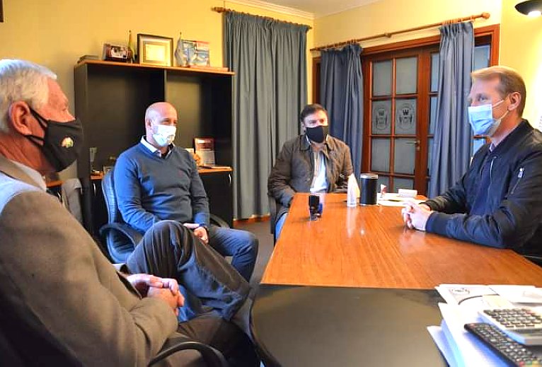 Sunchales: El Intendente Toselli se reunió con Boscarol y Doro