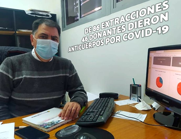 Gaido dijo que se acrecentó el interés por donar sangre