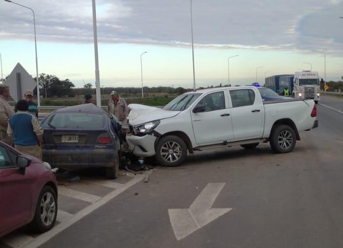 Un herido en un accidente en Palacios