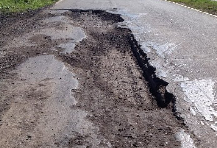Michlig volvió a reclamar por la repavimentación de rutas