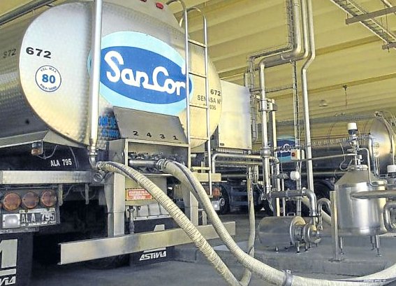 SanCor aumentó el volumen y facturación de sus exportaciones