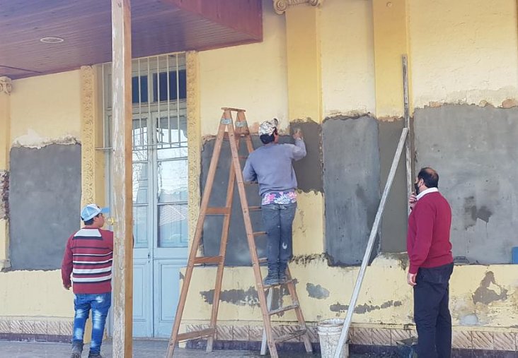 Realizan mejoras edilicias en el Museo de Ramona