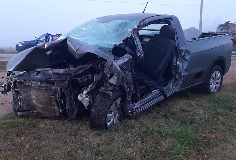 Murió el automovilista accidentado en cercanías de Brinkmann
