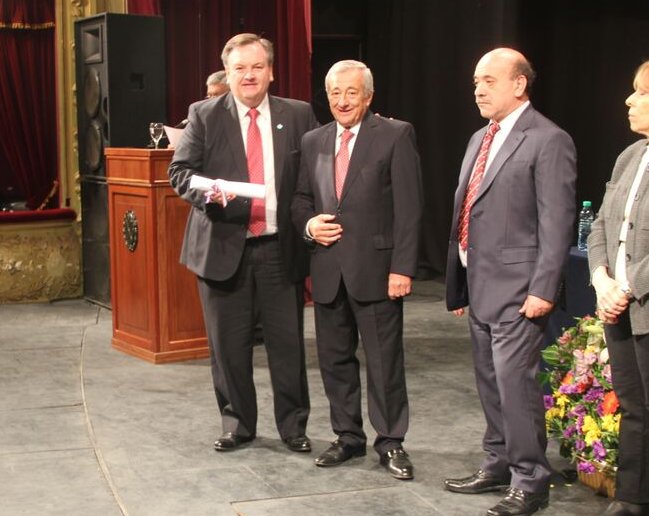 Michlig fue proclamado senador provincial por el Depto. San Cristóbal