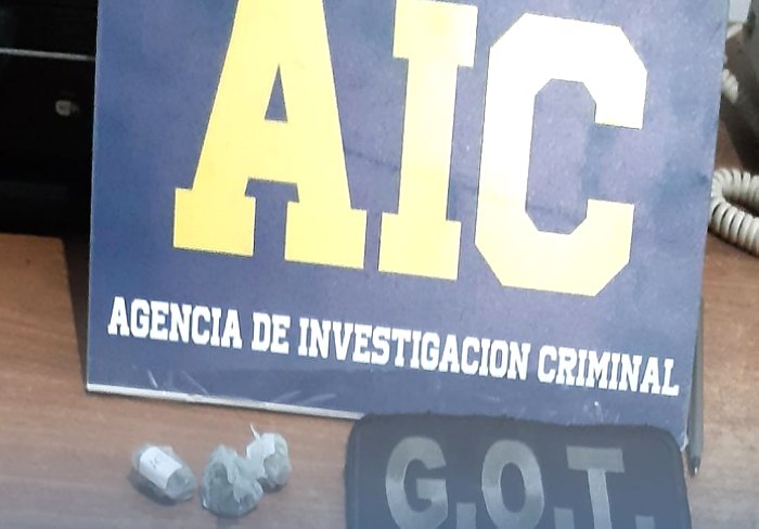 San Cristóbal: Dos jóvenes fueron interceptados con marihuana
