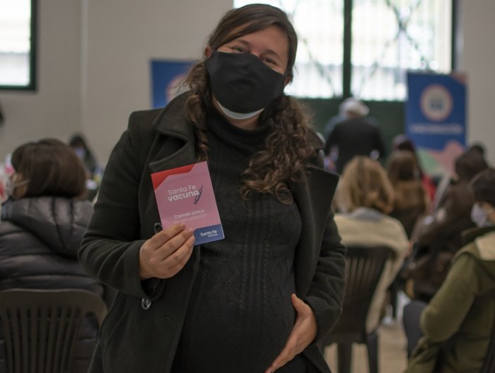 Comenzó la vacunación de mujeres gestantes