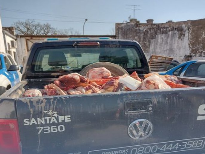 Secuestraron carne ilegal en una carnicería de San Cristóbal