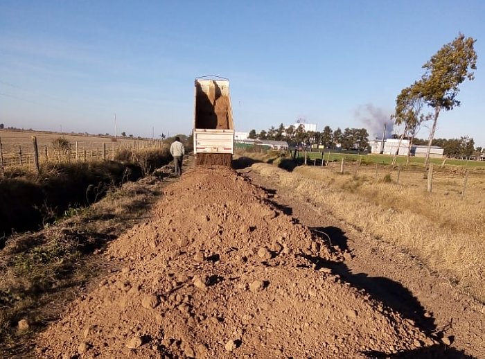 Ripiarán unos 5 kms. de caminos rurales de Ramona
