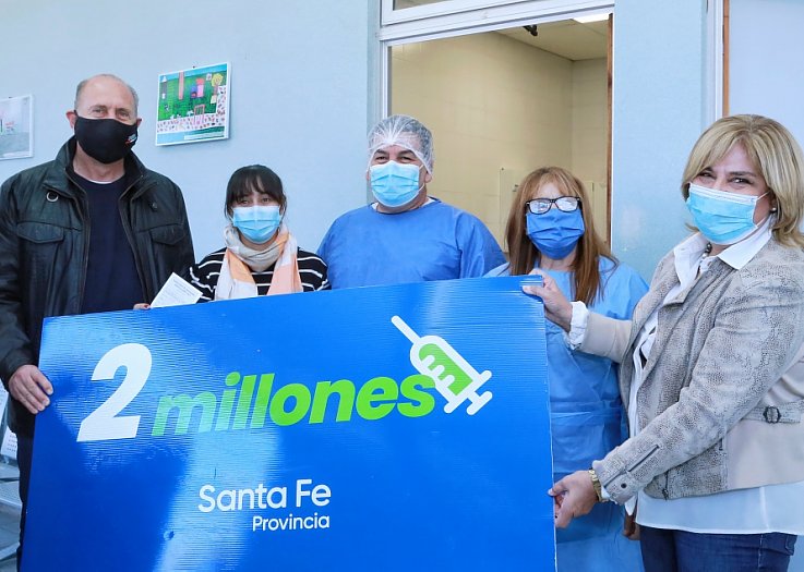 Santa Fe colocó 2 millones de vacunas contra el coronavirus