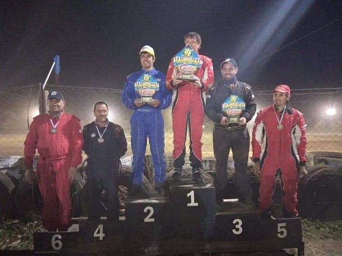 García y Filippi los ganadores en el retorno del midgets cordobés