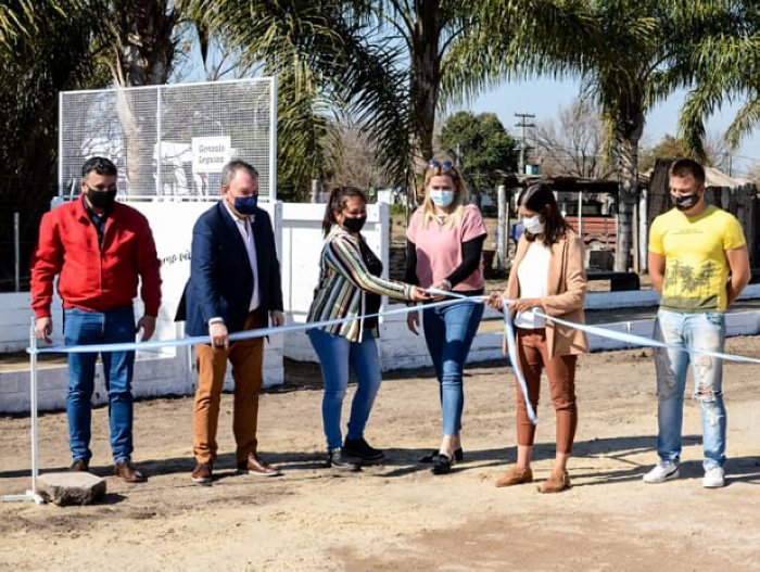 San Guillermo: Inauguraron Centro Municipal en Bo. Pueblo Viejo