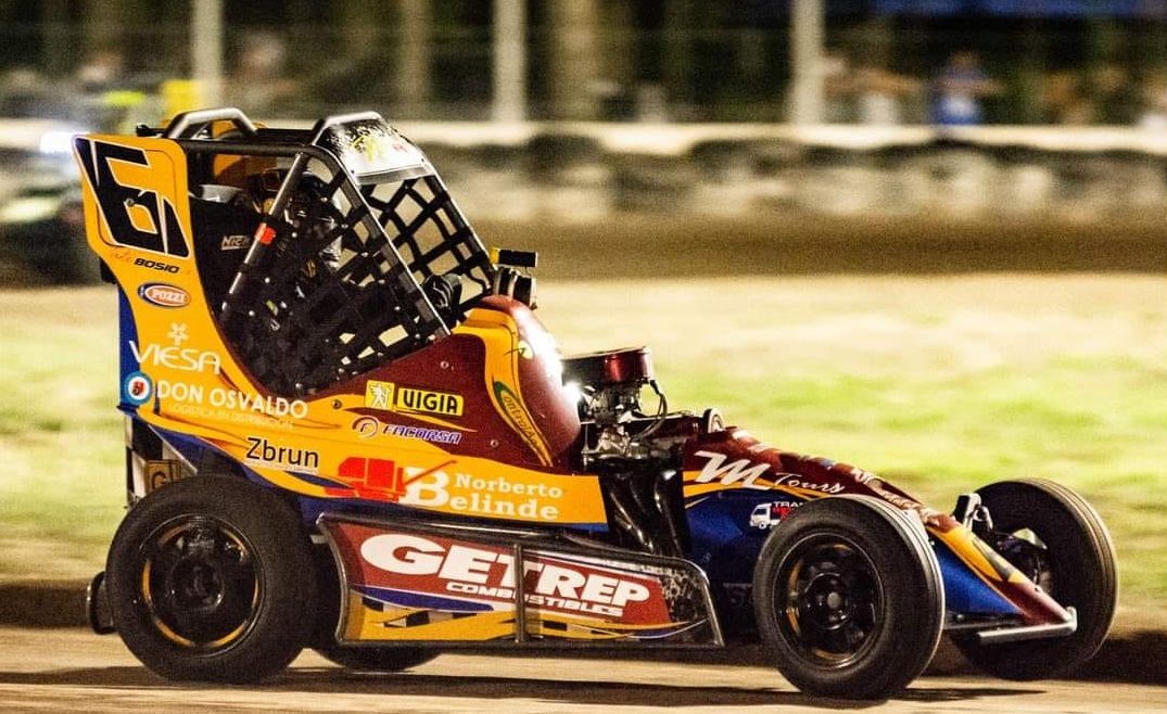 Néstor Bosio ganó en la vuelta del Midgets del Litoral