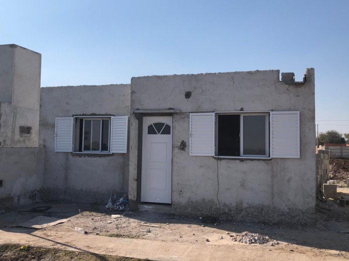 Avanza la construcción de las viviendas 