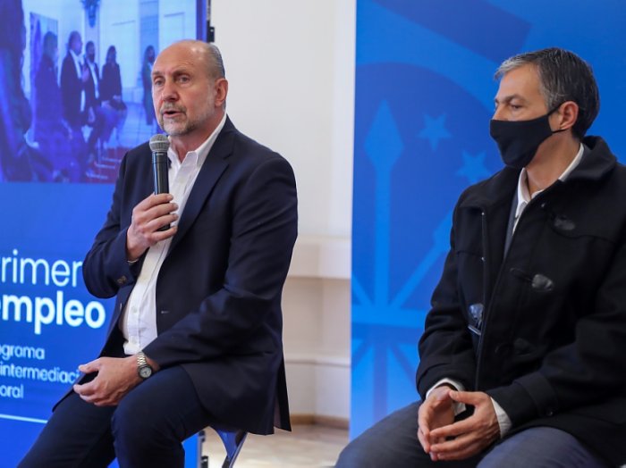 Perotti presentó el programa 
